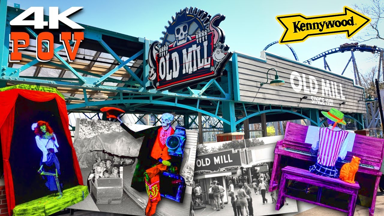 Old Mill 4K On-ride POV | World's Oldest Dark Ride from 1901 at Kennywood Park