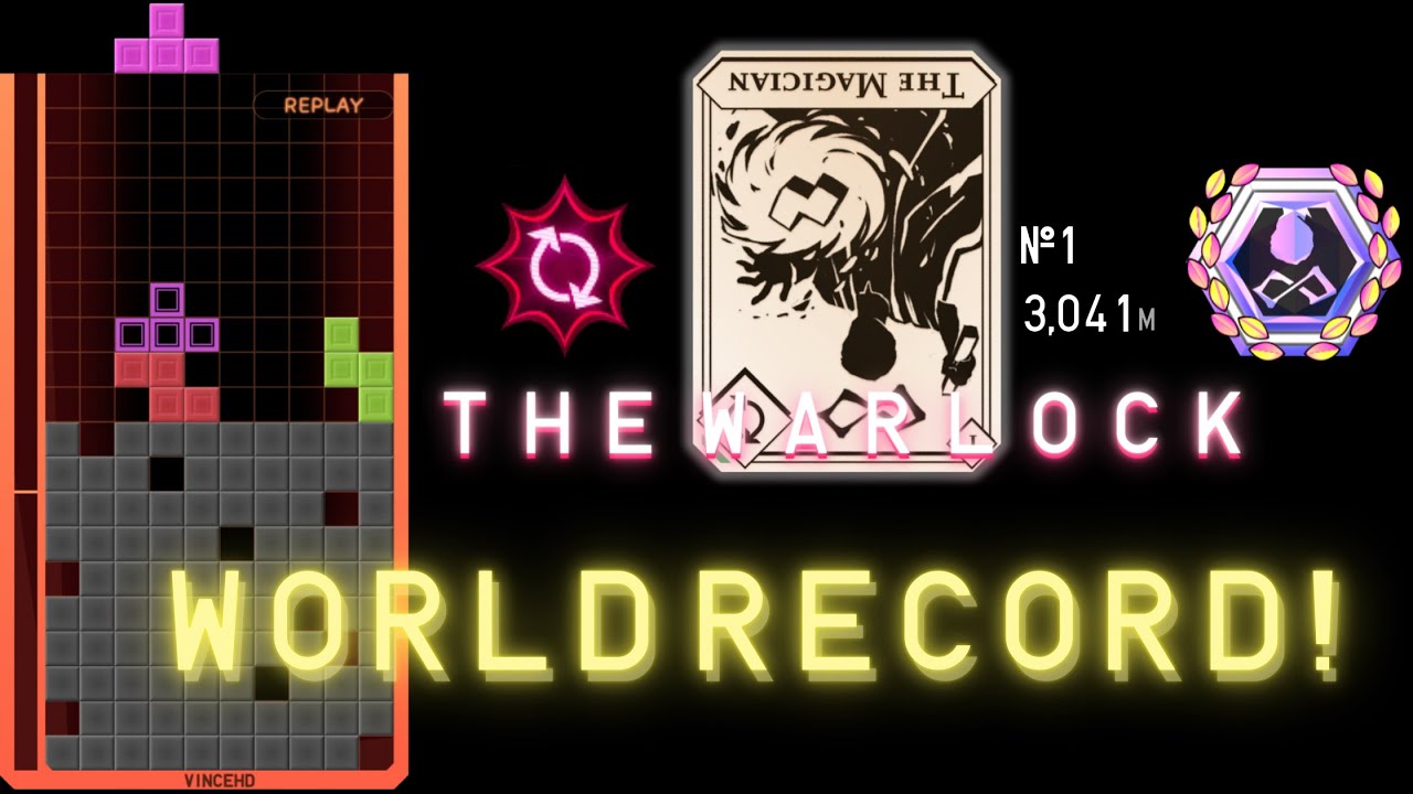 [TETR.IO Beta 1.5.0] The Warlock World Record - 3,041 Meters