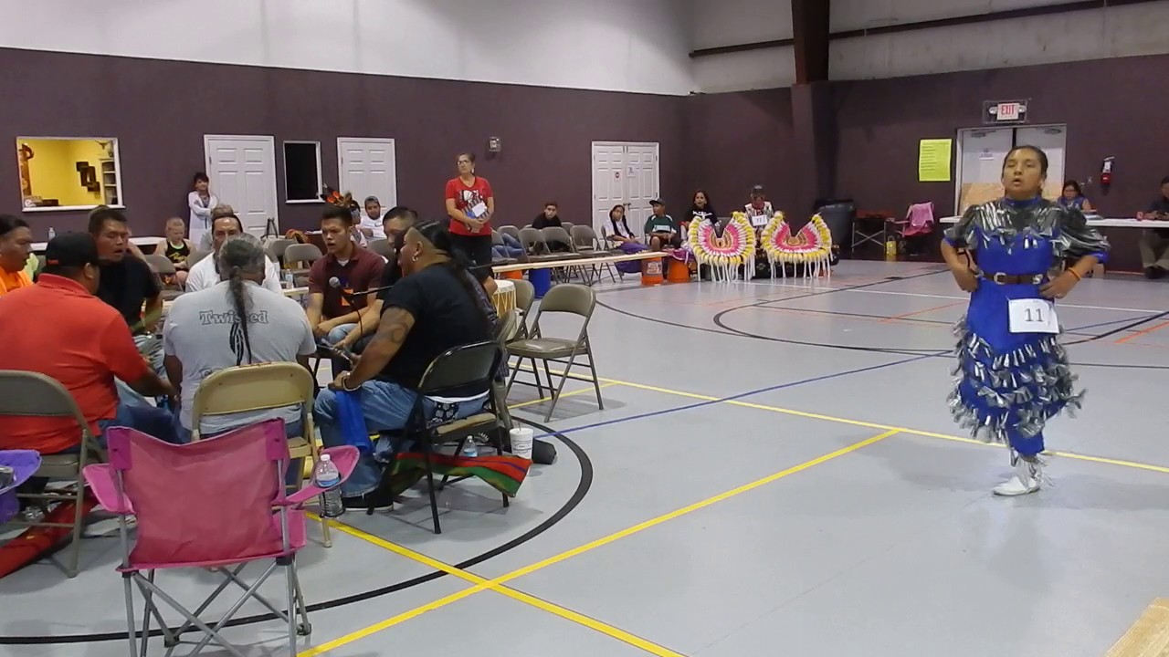 2017 1st Annual Deer Park Native American Childrens Contest Powwow - Teen Girls Jingle