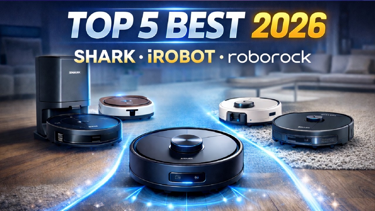Top 5 best Robot Vacuums 2026 | Smart Cleaning Revolution