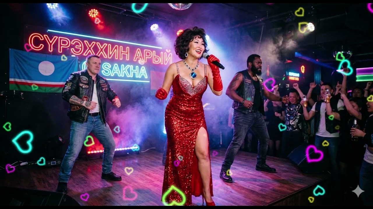 Сүрэххин арый | Dance pop Synthwave 80s | Yakut song