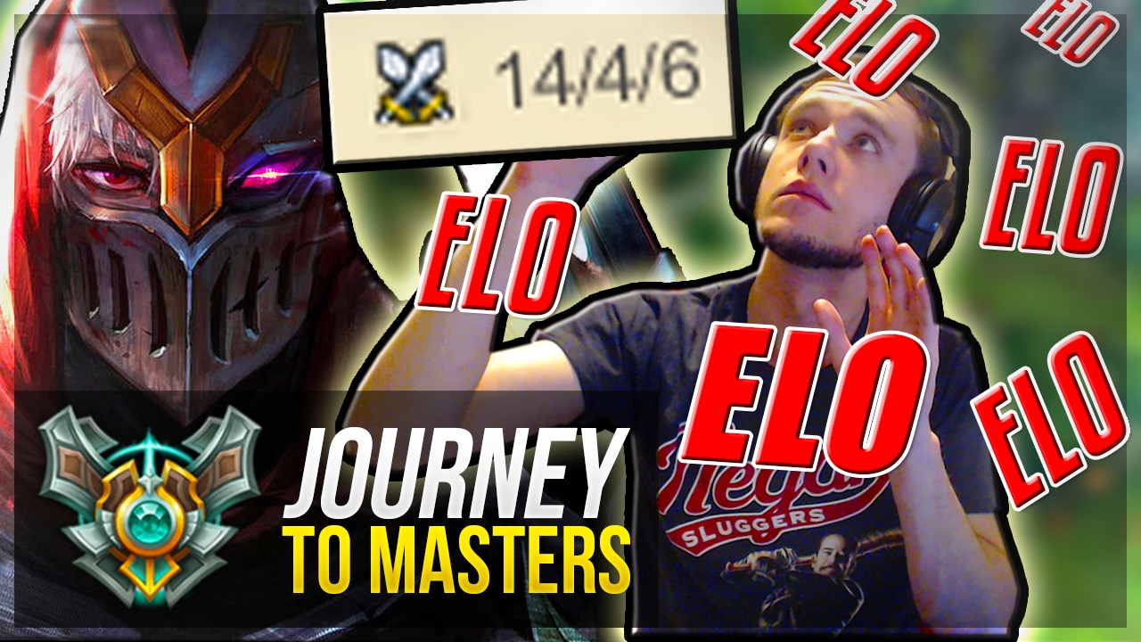 HERE'S WHY ZED IS FREELO - Journey To Masters #17 S7 - League of Legends