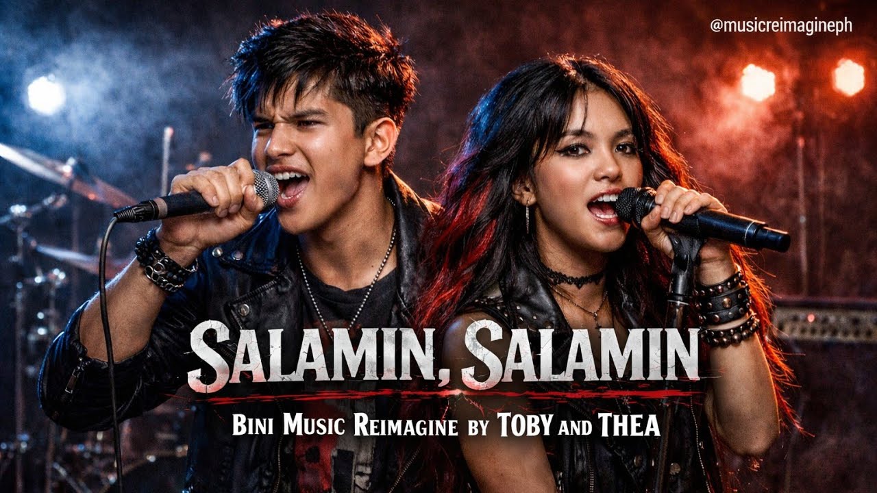Salamin, Salamin - BINI Music Reimagine by Toby and Thea (OPM-ALTERNATIVE-ROCK)