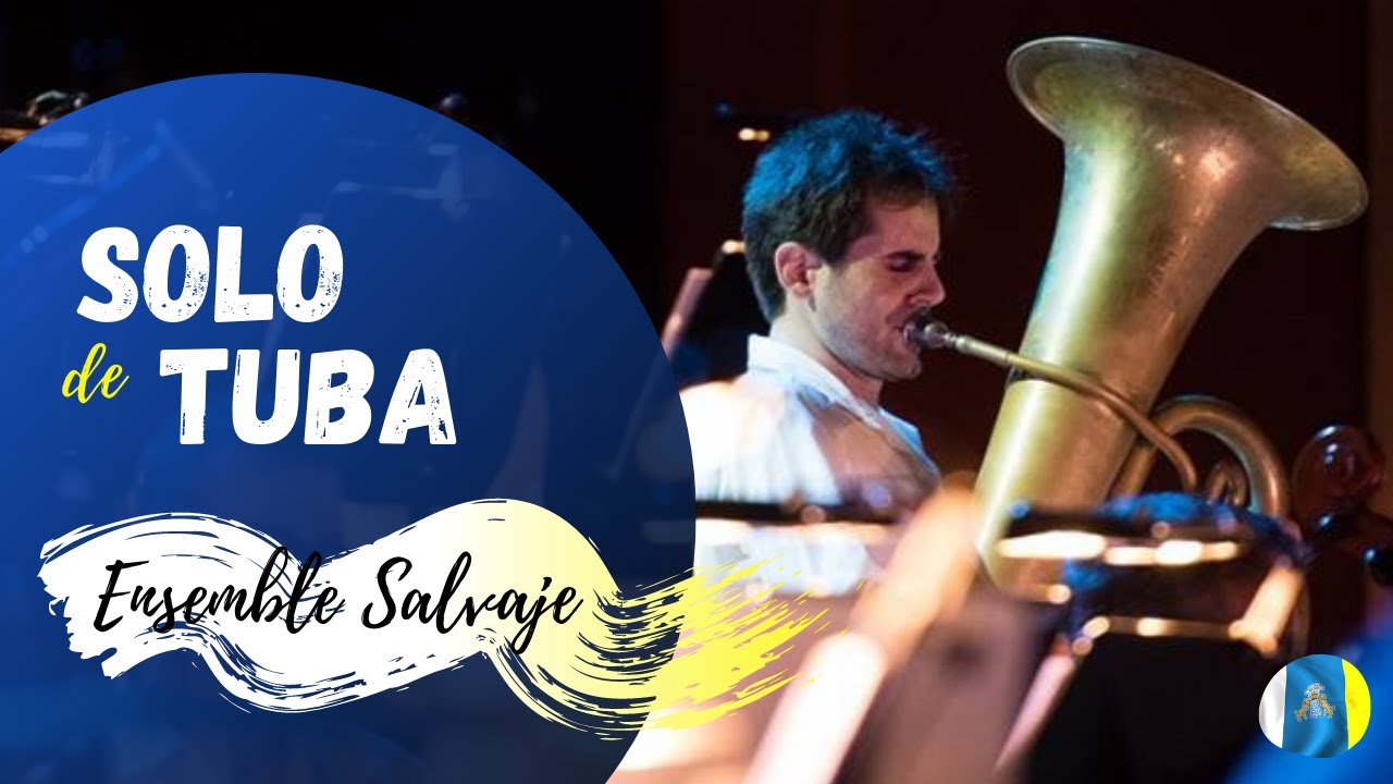 TUBA SOLO 😲 Efectos sonoros (multifónicos, slap, didgeridoo) 😈 ENSEMBLE SALVAJE