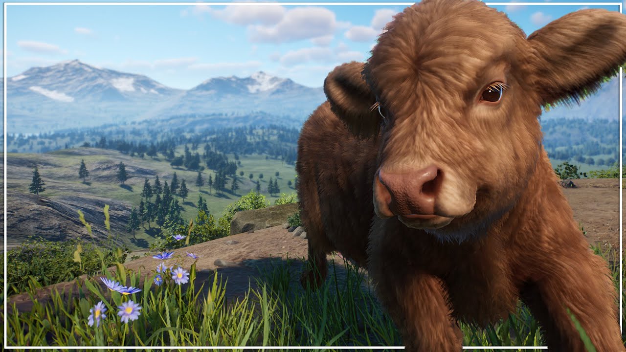 I Built a HUGE Highland Cattle & Tamworth Pig Habitat on a MOUNTAIN in Planet Zoo
