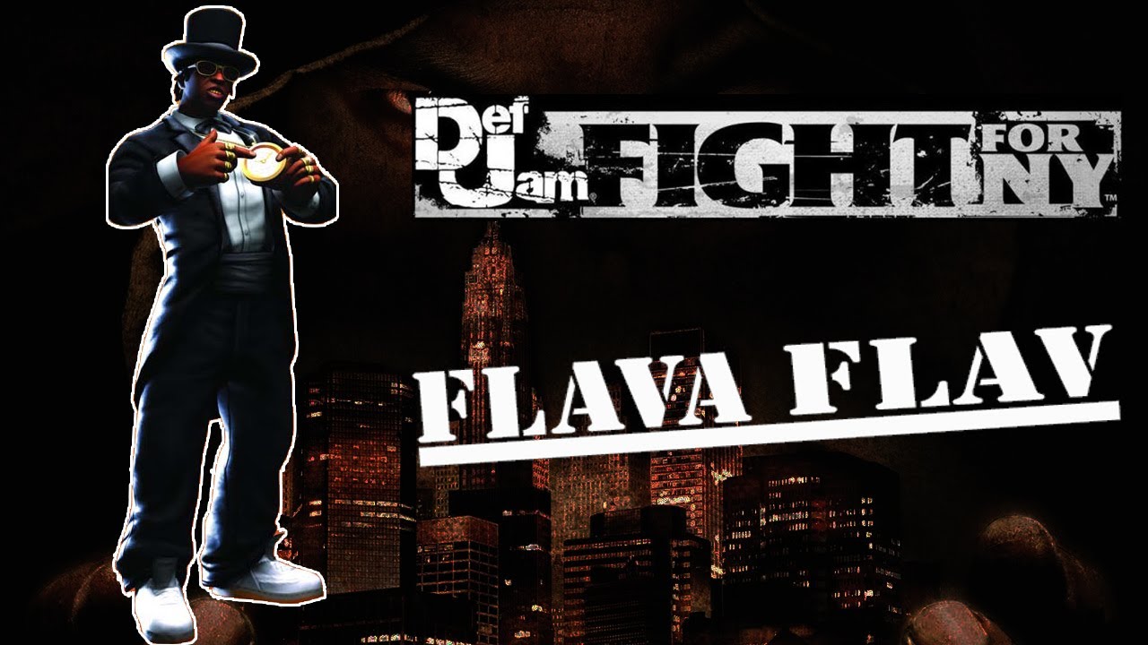 Def Jam FFNY: Character Showcase - Flava Flav