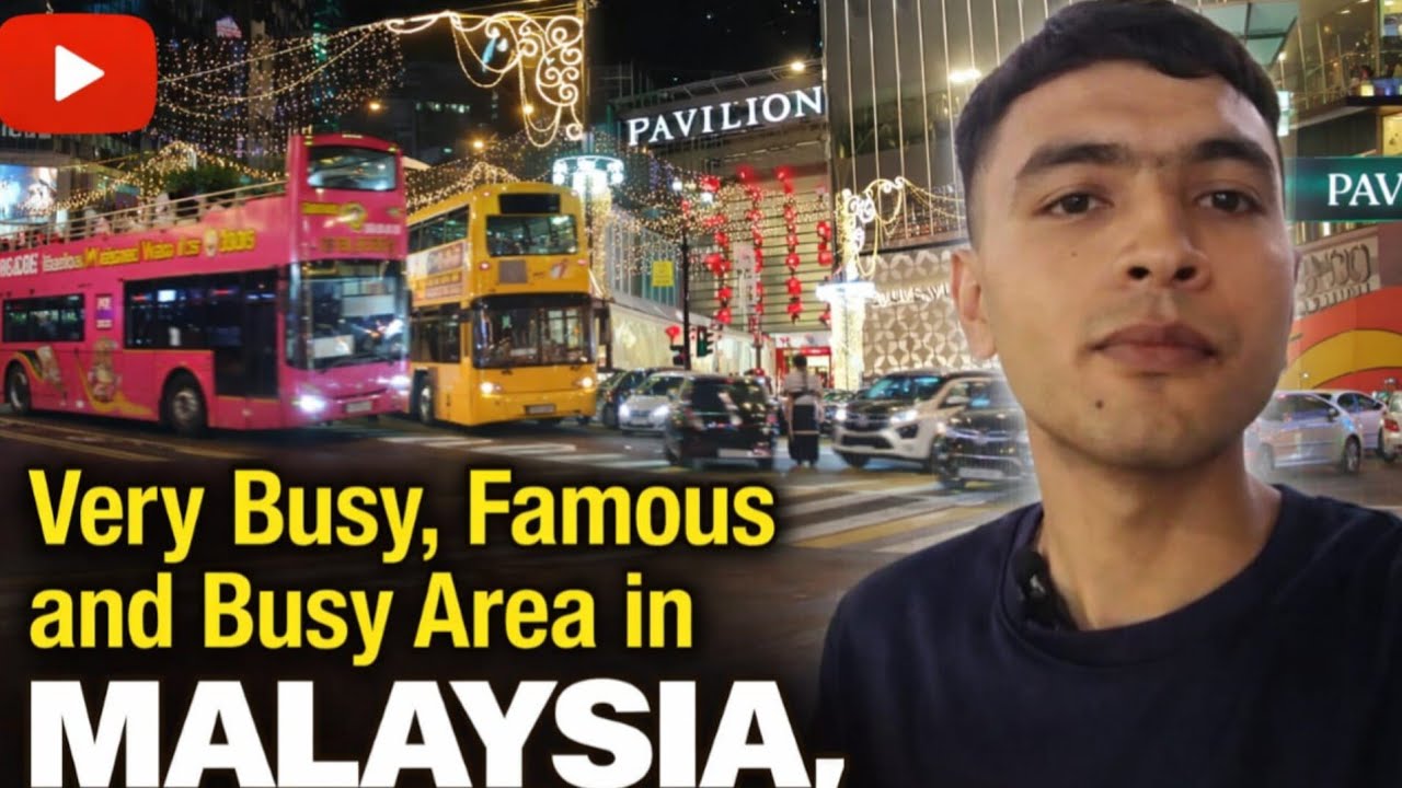 Famous & Very Busy Area in Malaysia | Traffic and Real City Life | real city vibes
