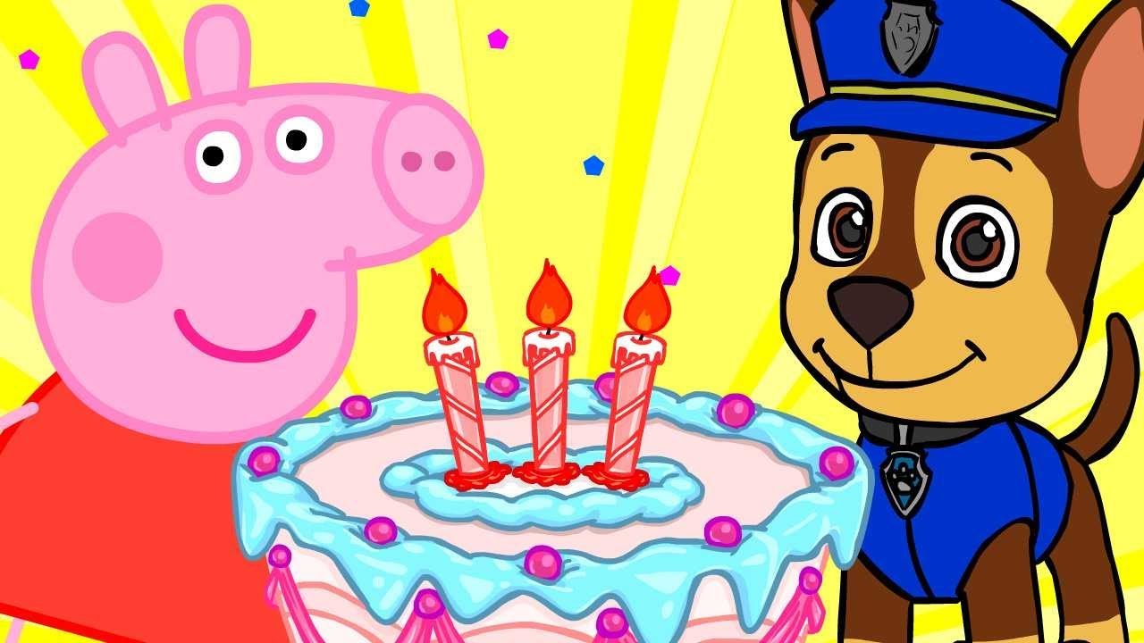 🌟 HAPPY BIRTHDAY 🌟 Peppa Pig, Paw Patrol and more | Nursery Rhymes