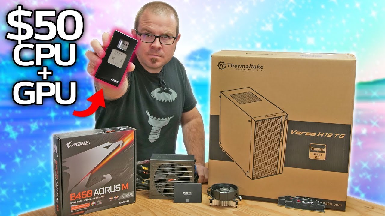 The $350 Starter Gaming PC - AMD 3000G Budget Build!