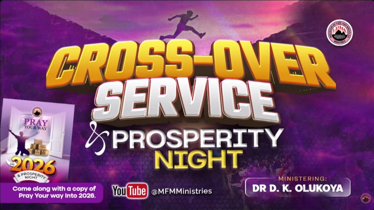 PRAY YOUR WAY INTO 2026 | 31ST DECEMBER 2025 | DR D. K. OLUKOYA