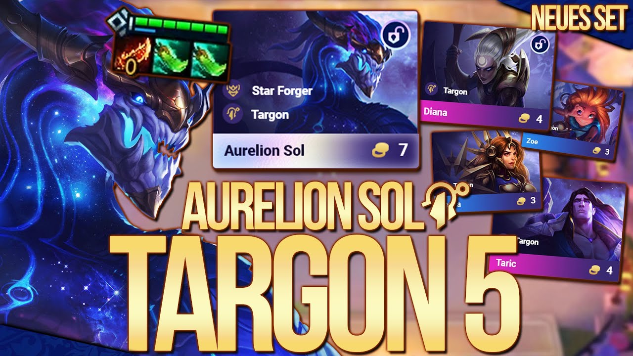 Aurelion dank Targon - Bei 1200 killt der INSTANT?! | TFT Set 16 PBE DIRTY Banger