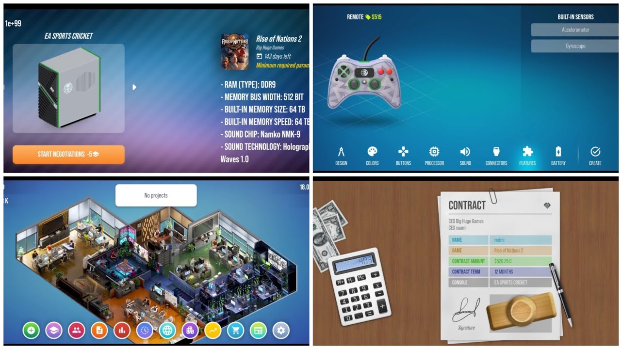 CONSOLE TYCOON 1.3.0 EA SPORTS CRICKET FOR MOBILE RELEASED 2031 SIGN CONTRACT