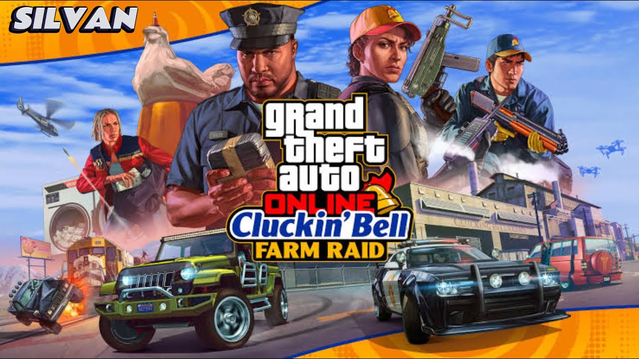 Gta online Golpe cluckin Bell farm 🤑🤑🤑🤑