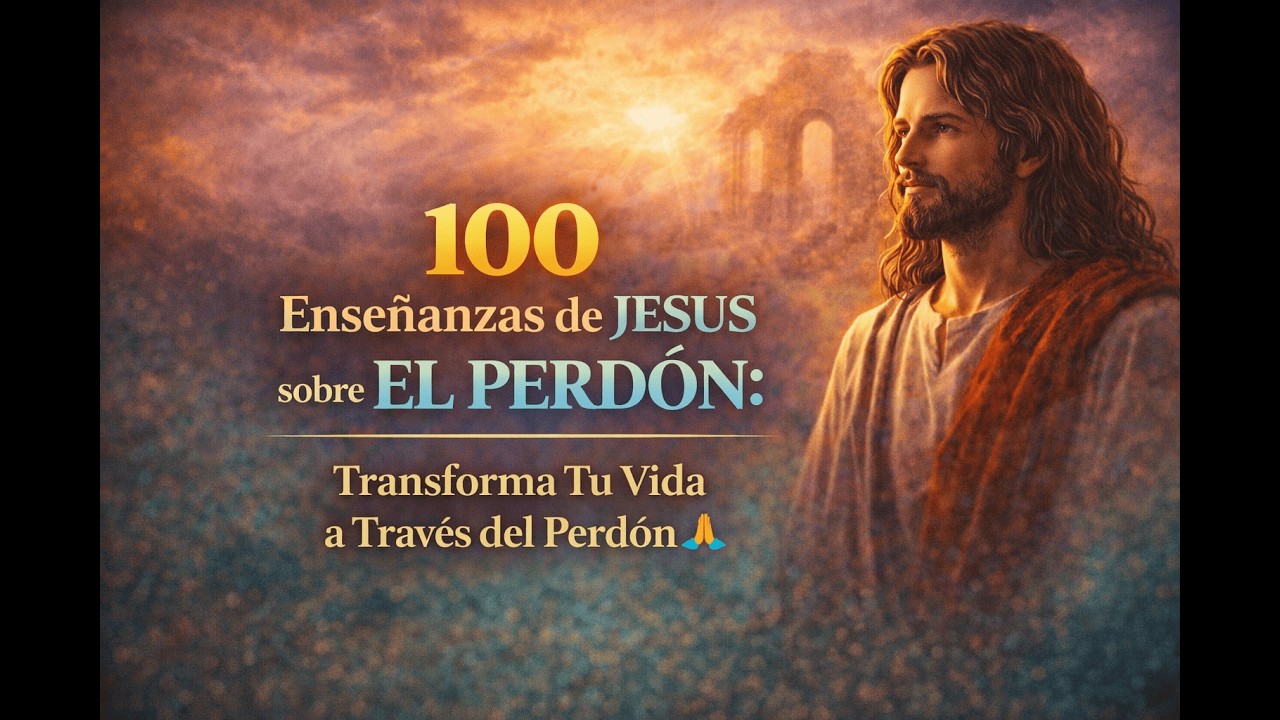 100 Enseñanzas de JESUS sobre EL PERDÓN  Transforma Tu Vida a Través del Perdón 🙏