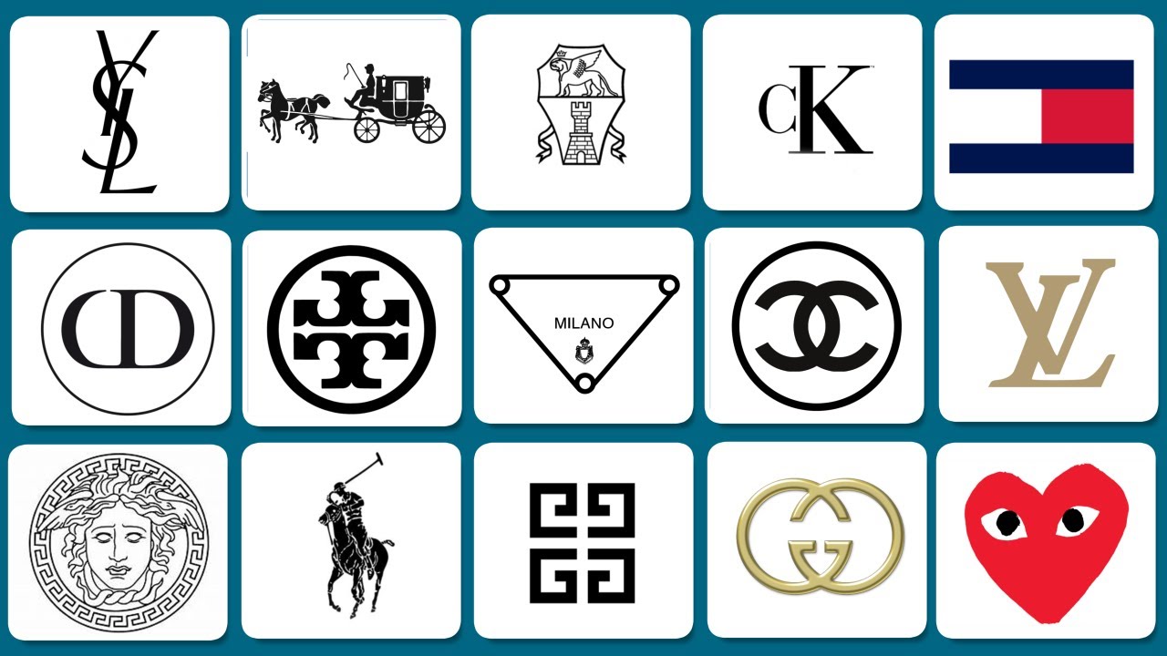 Guess 60 Famous Fashion Brand Logos! 👗✨ Fun Fashion Quiz 👠🔥