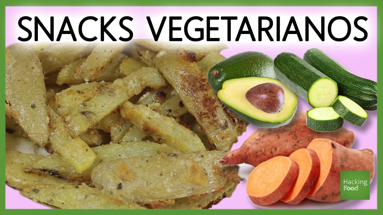 4 Recetas de APERITIVOS VEGETARIANOS 🥑 Recetas fáciles en Hacking Food