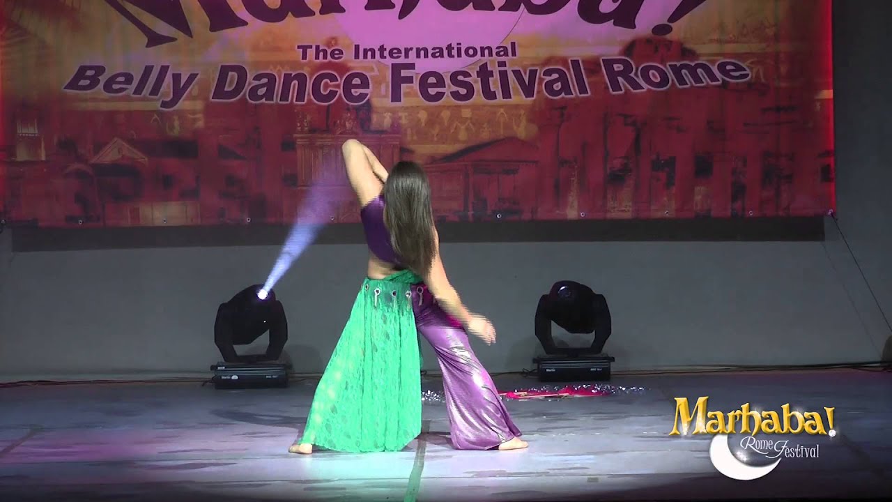 Wasim Anwar (Syria), male belly dancer for Marhaba 2014