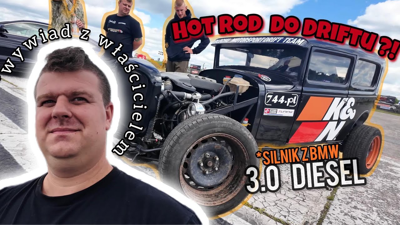 Polski Hot Rod do driftu- wyjątkowy projekt! #wywiad #hotrod #drifting