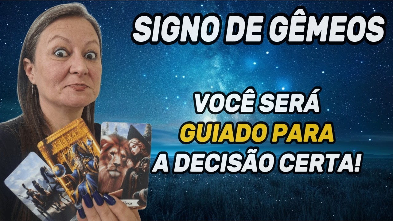 ♊ GÊMEOS – 🔮 UM SINAL CLARO PREPARE-SE! SUA ESPIRITUALIDADE VAI TE GUIAR! ✨