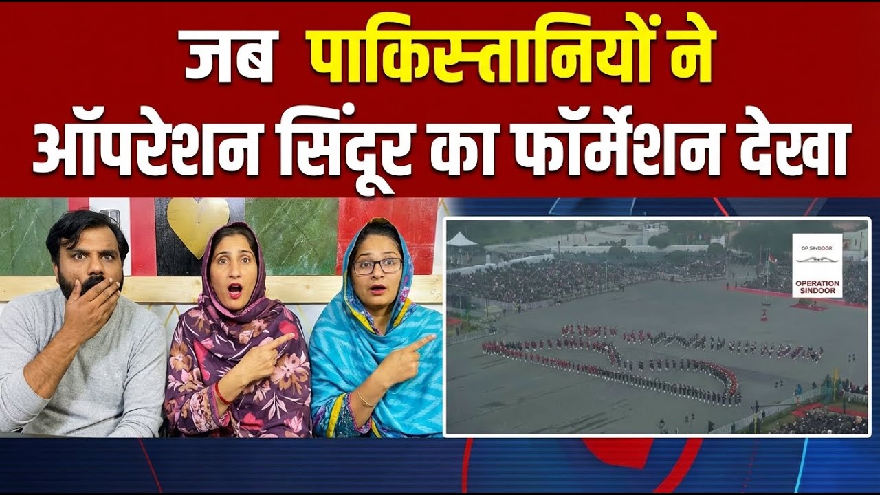 Pakistani Shocked to watch the India Republic Day Formation Video | Pakistani Reaction