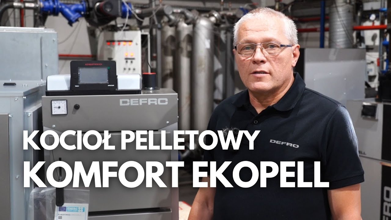 Kocioł na pellet KOMFORT EKOPELL marki DEFRO