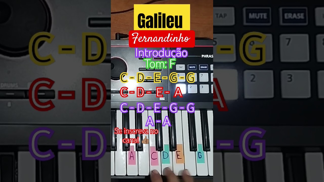 Tutorial: Galileu ( introdu&ccedil;&atilde;o) Fernandinho.