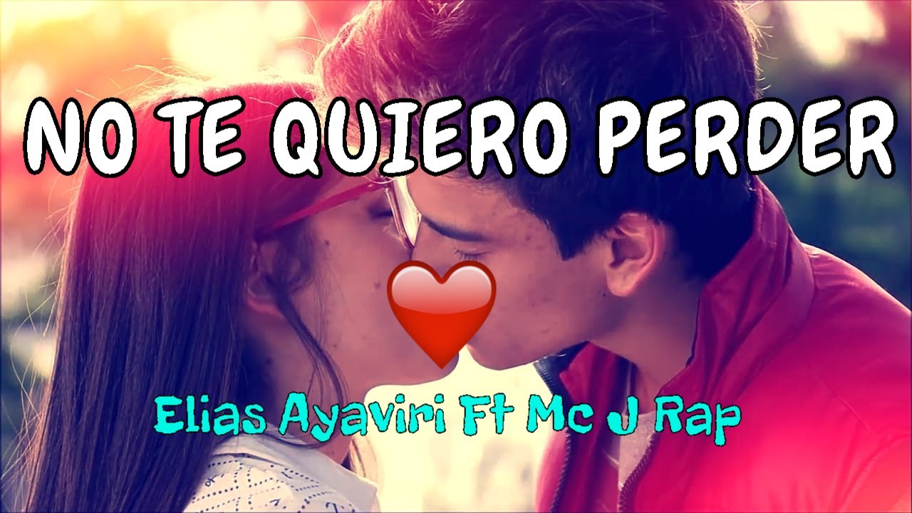 NO TE QUIERO PERDER 😢  Elias Ayaviri Ft Mc J Rap (Rap Romantico 2020) Gastina 💕