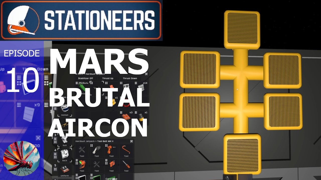 Mars BRUTAL - Air con Setup [Stationeers Mars Сезон 2 (E-010)]