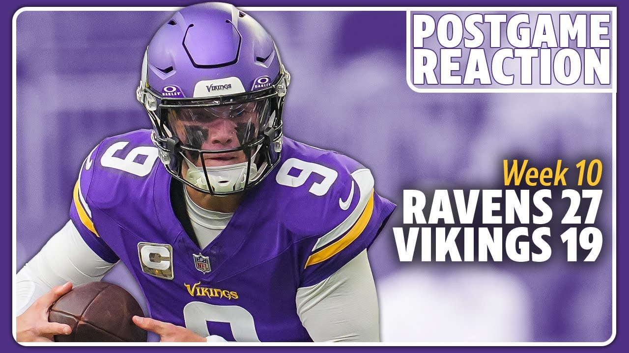POSTGAME REACTION: Vikings false start their way to loss vs. Ravens