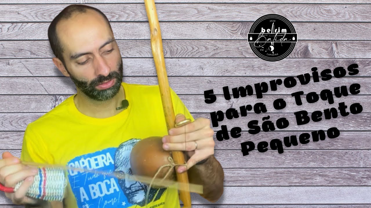 Muito fácil: 5 improvisos/repiques/viradas para o Toque de São Bento Pequeno