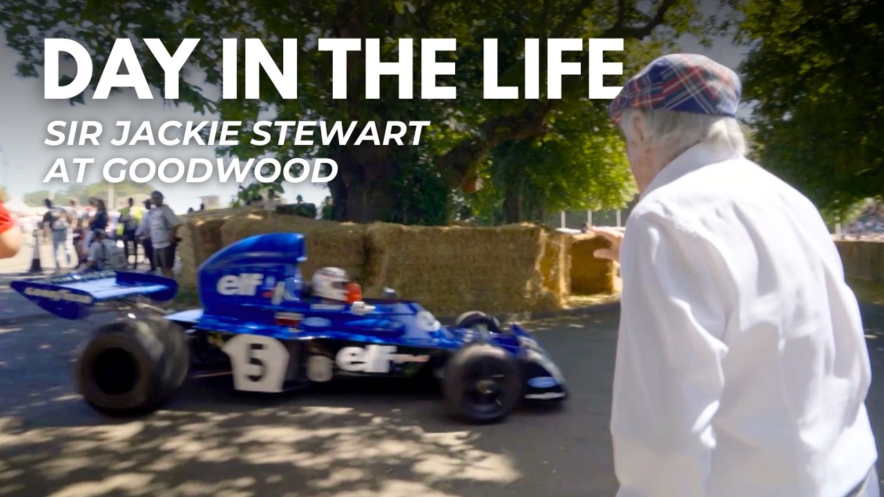 Behind the scenes with Sir Jackie Stewart | Goodwood FOS 2026