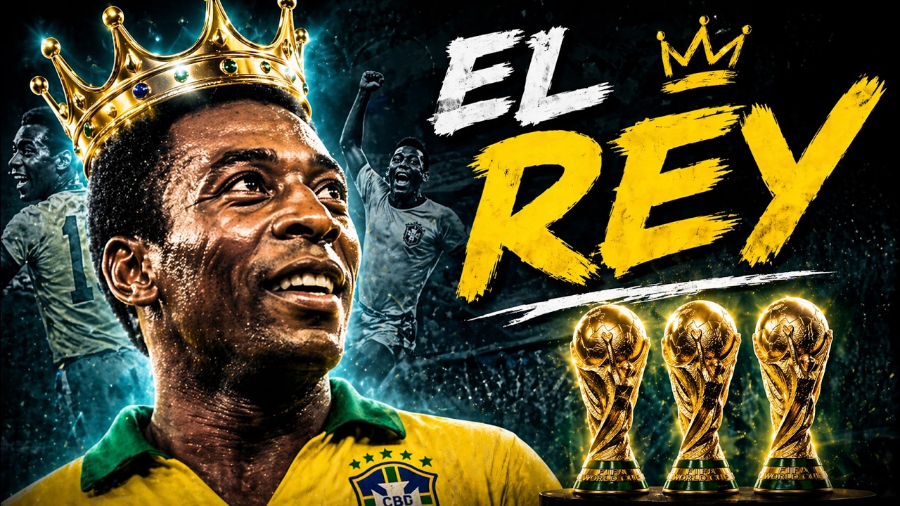 La Leyenda de PELÉ, Así jugaba el Rey del Fútbol 🤴🏿 🇧🇷 (1940-2022) DEP