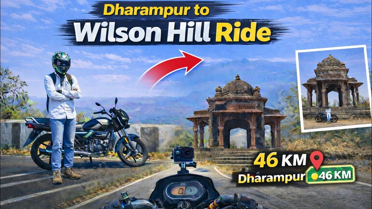 Dharampur Wilson Hill , Bilpudi Mavli Mata Waterfall❤️