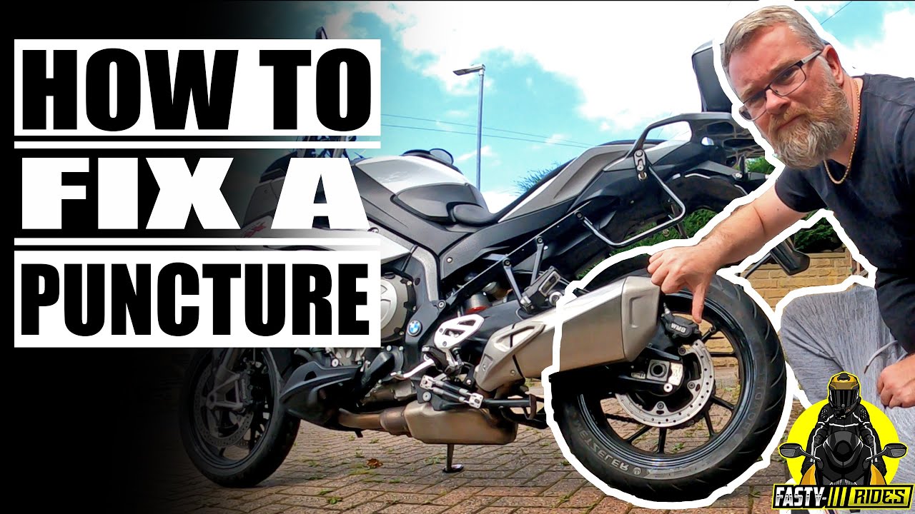 HOW TO FIX A PUNCTURE | MotoVlog | #FastyRides #Chooselife