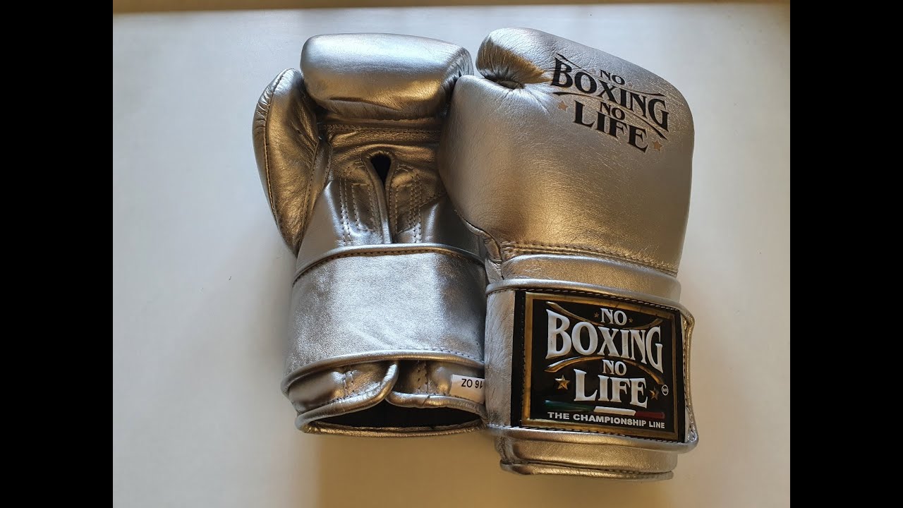 No Boxing No Life 16 Ounce training gloves NBNL - Обзор боксерских перчаток Нет Бокса Нет Жизни .