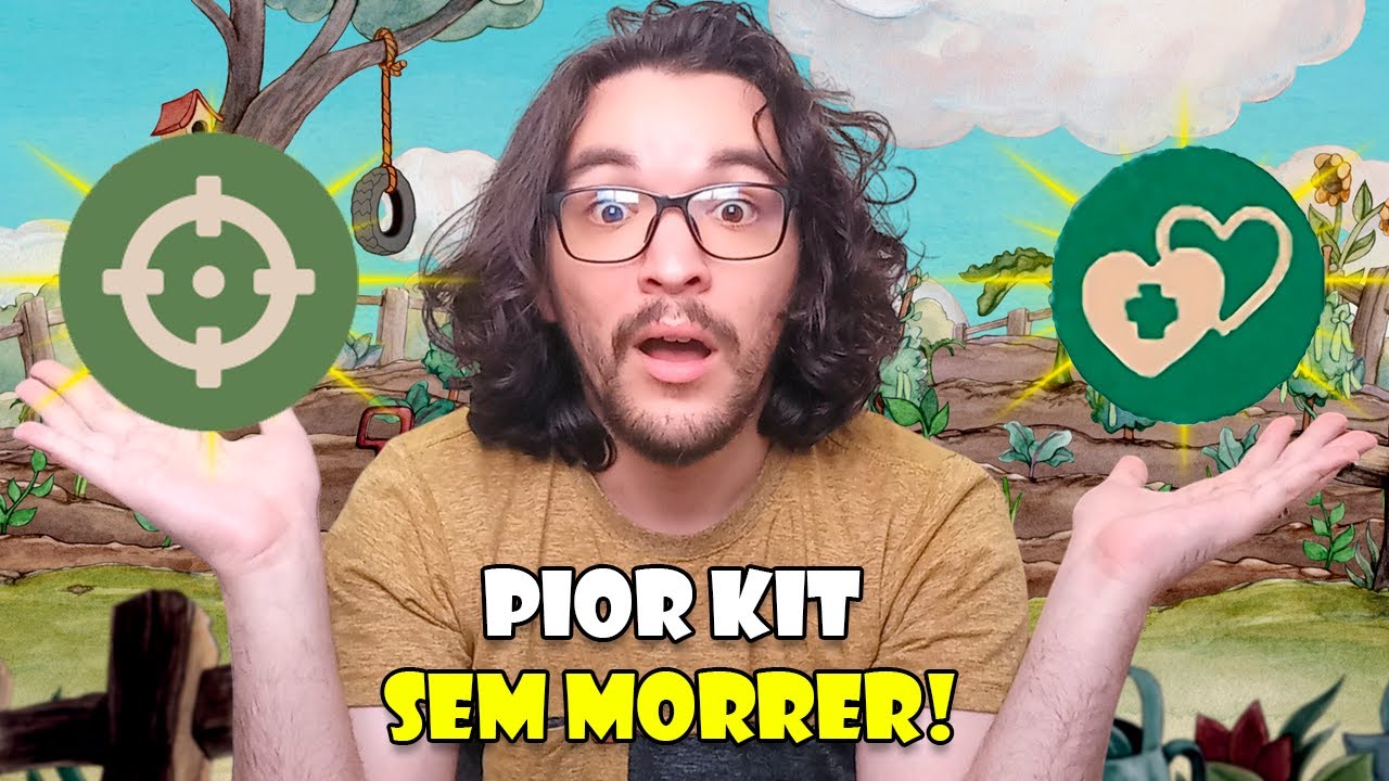 Cuphead PIOR KIT Do Jogo SEM MORRER  Dillsafio