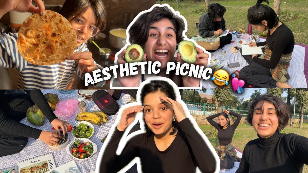 Middle class people & Aesthetic Picnic 😂✨ |Vlog