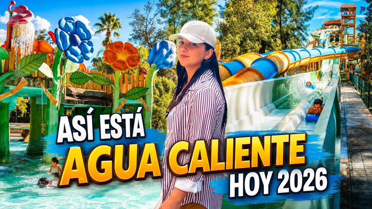 Mi primera vez en un PARQUE ACUÁTICO en México 🇲🇽 ESTO NO ME LO ESPERABA 🤯