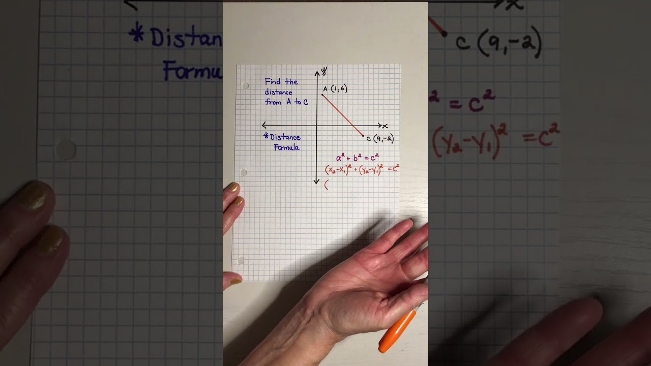 Distance Formula and Coordinate Plane