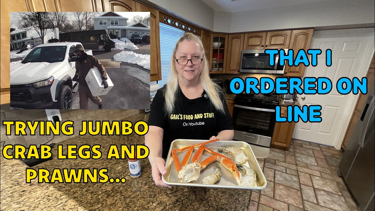 Отзыв о гигантских крабовых ножках и креветках, которые я заказал онлайн.
