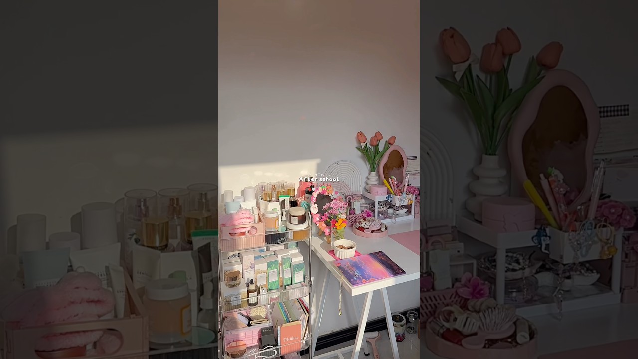 After school mini vlog 🍓🤍🎀🫶🏻✨🌷 #girlythings #afterschool #aesthetic #srilanka #student #life