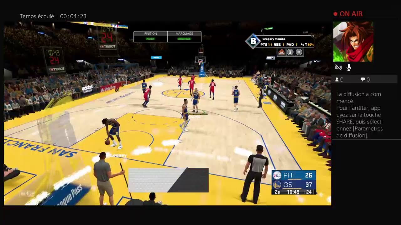 Diffusion PS4 en direct de Gregory_MAMBA