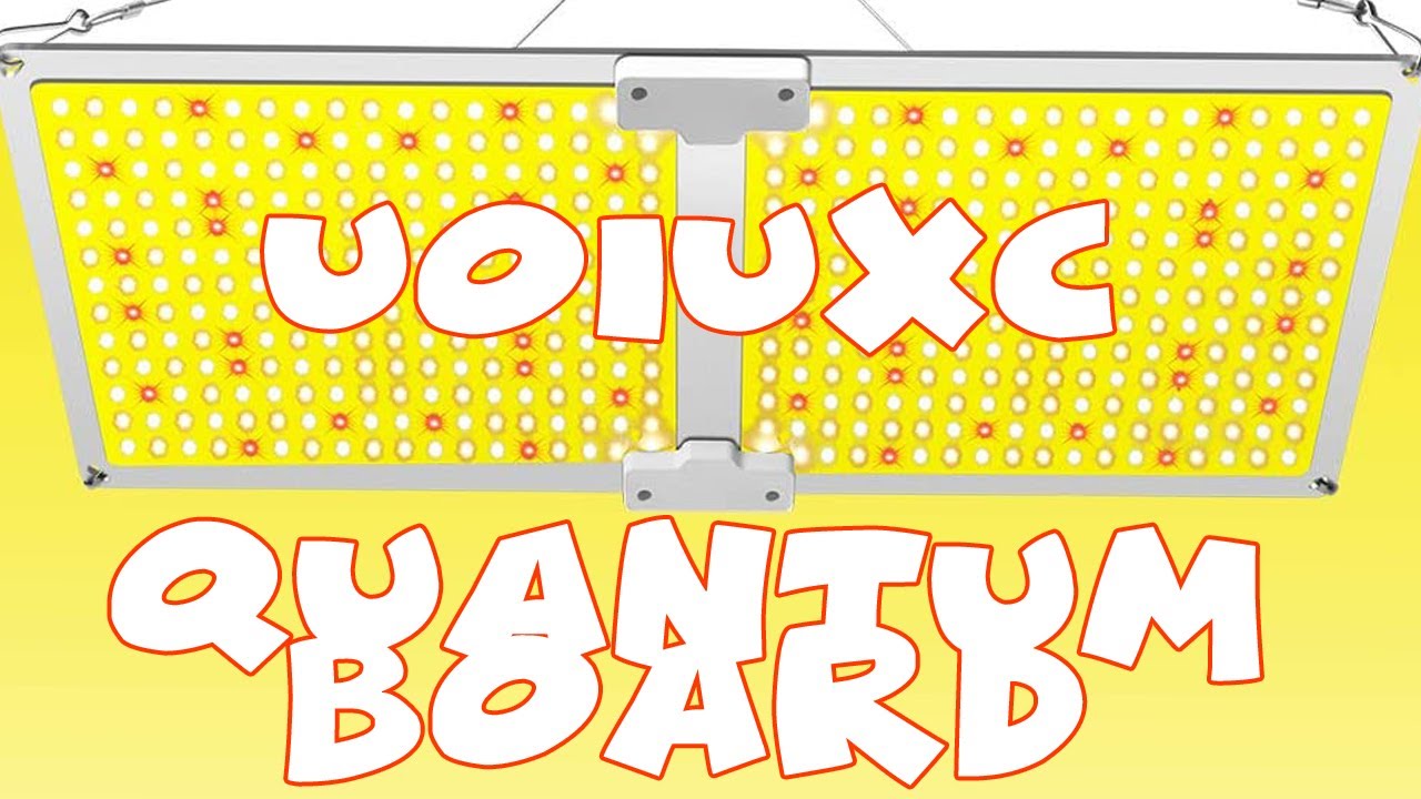 New Budget Friendly Quantum Board GROW LIGHT by UOIUXC