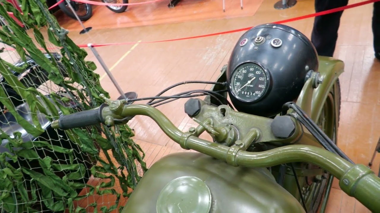 Ирбитский государственный музей мотоциклов, г. Ирбит. Часть 2. BMW R-71, УРАЛ М-72.