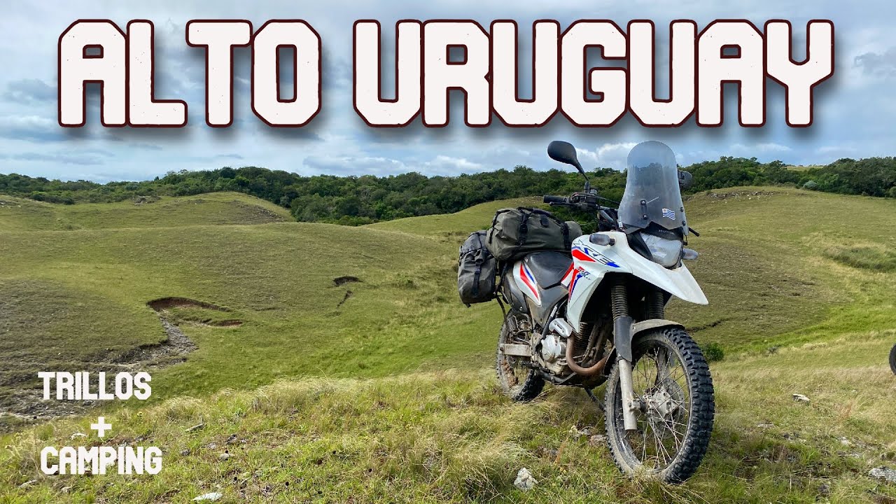 NUEVOS Caminos URUGUAY ADENTRO. NOS ponen a PRUEBA / XRE 300 / XRE 190 / HUSKY 701 / CAMPING DIA 2