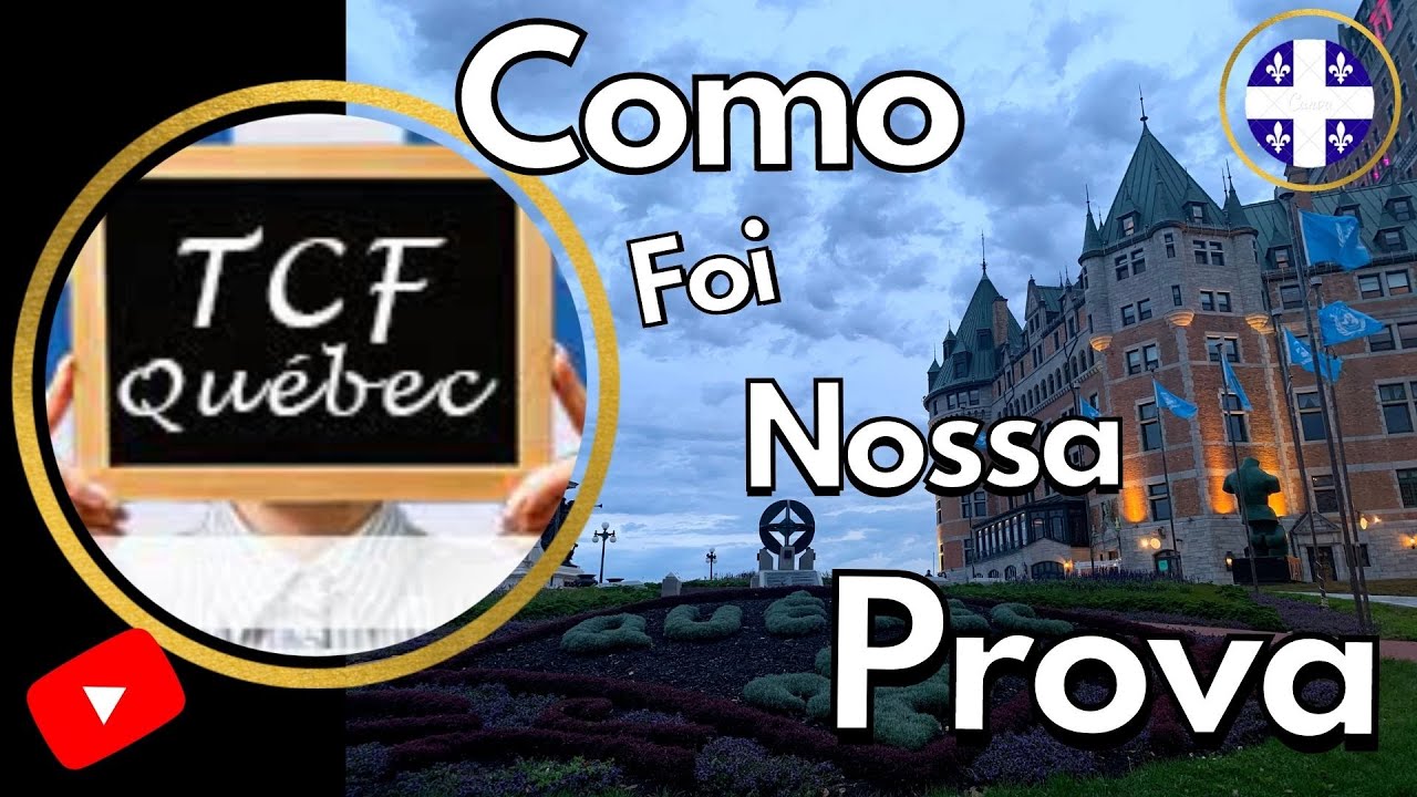 TCFQ - Como &eacute; a PROVA - Nossa Experi&ecirc;ncia