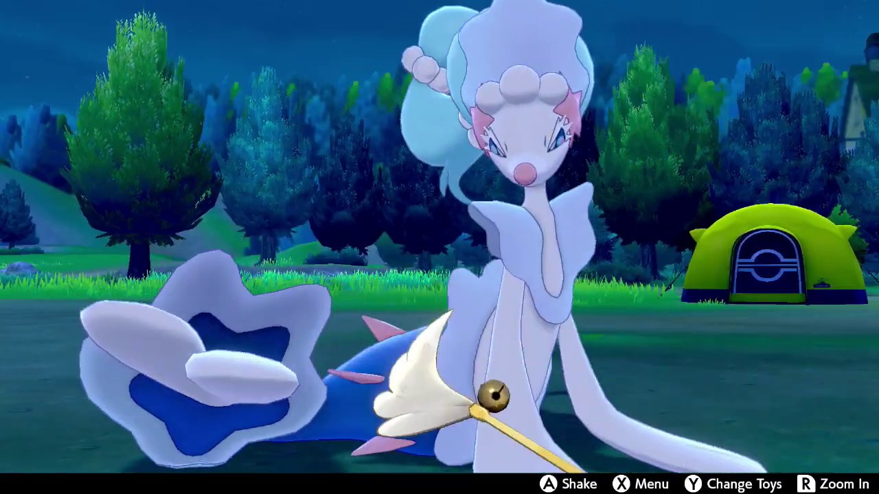 Primarina In Camp - Pokemon Sword & Shield