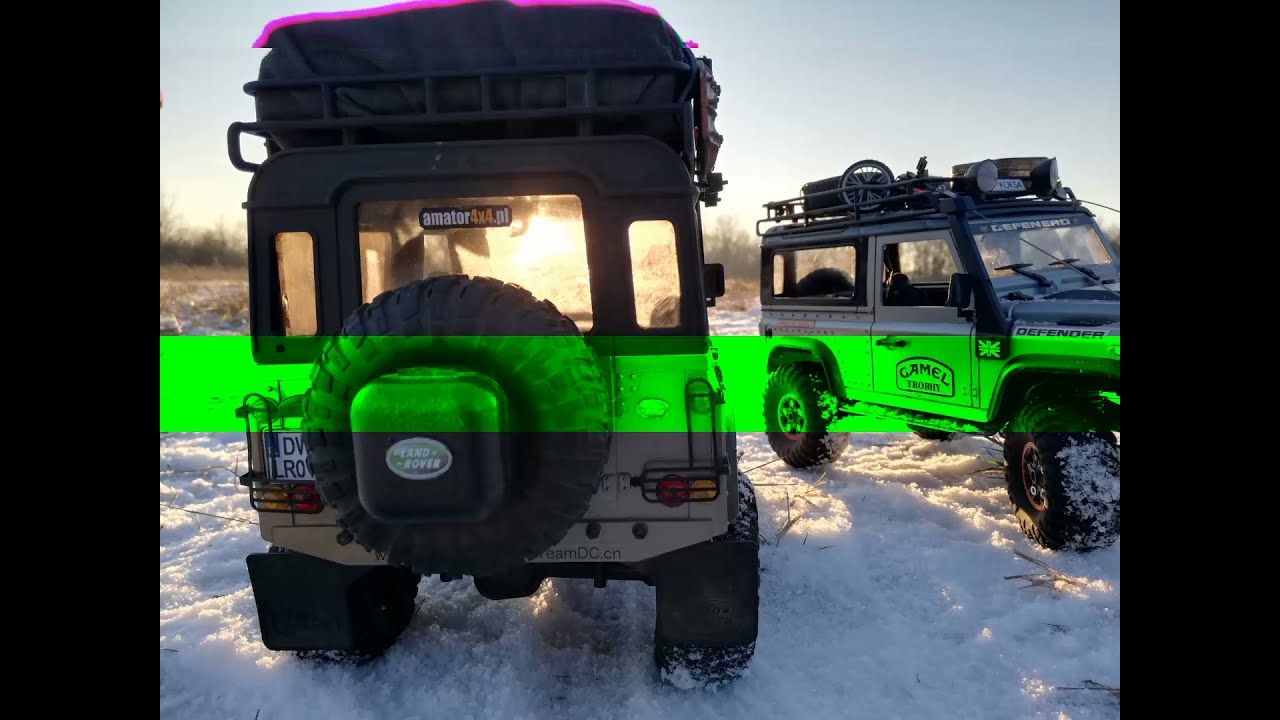 Modyfikowane modele RC MN99s 4WD Offroad.