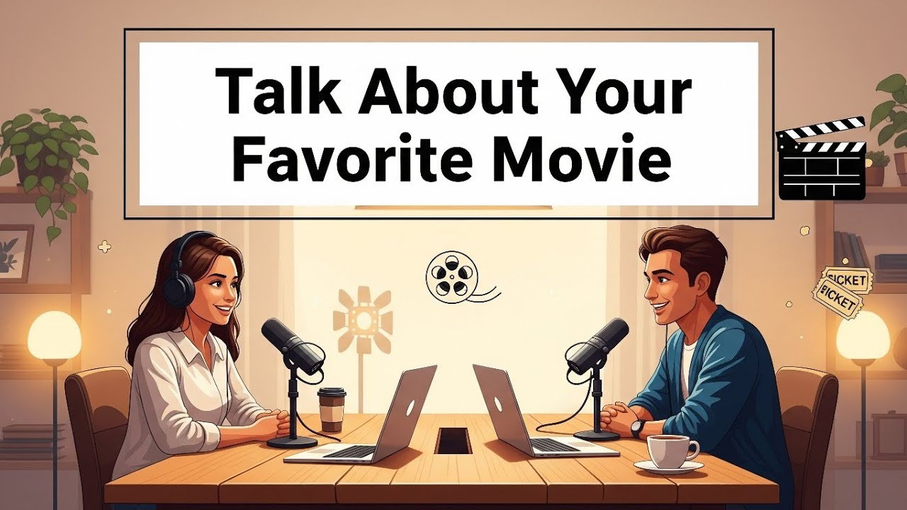 How to Watch Movies Smartly | Talk About Your Favorite Movie | Mr. English Podcast 