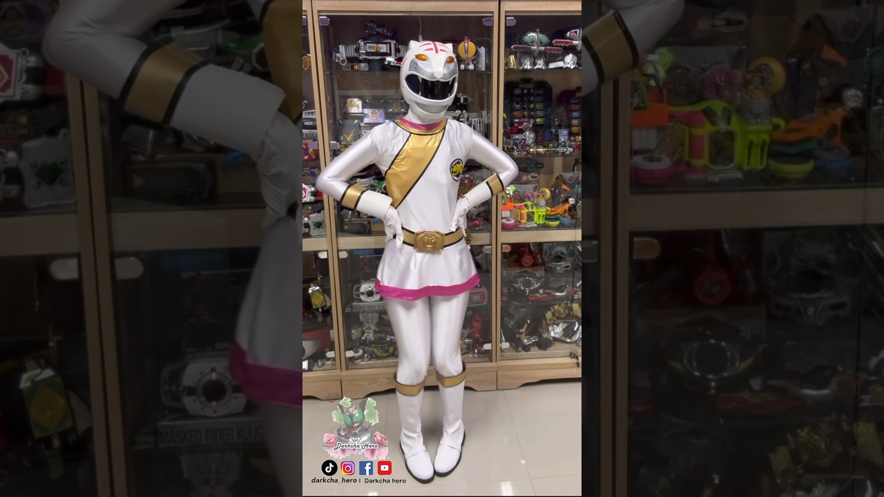 Gao white from Gaoranger #fyp #supersentai  #gaoranger #henshin #cosplay #dx #tokusatsu #スーパー戦隊